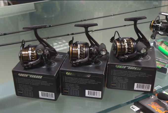 НОВИНКА! Серия катушек VERSUS - качество за разумную цену.