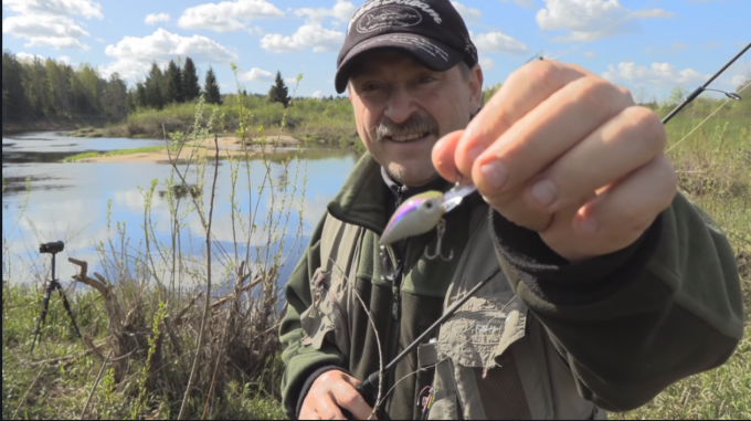 Воблер шадкренк Silver Stream-D работаем над анимацией!