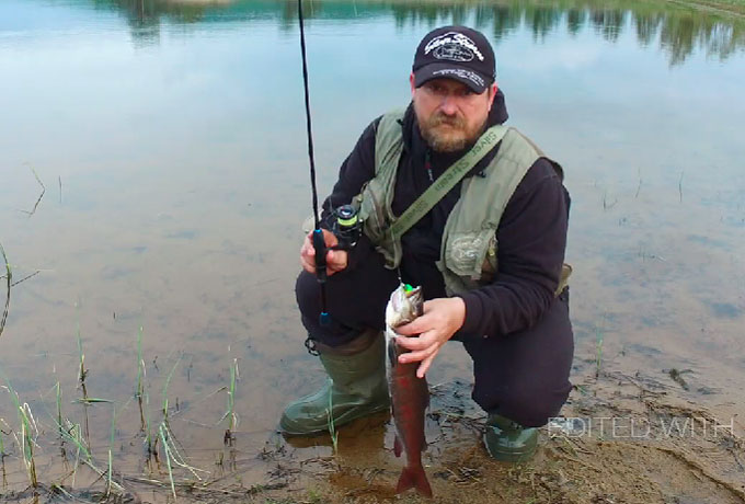 Спиннинг Ultra Light Pro в действии. Концепция UL-для крупного хищника.