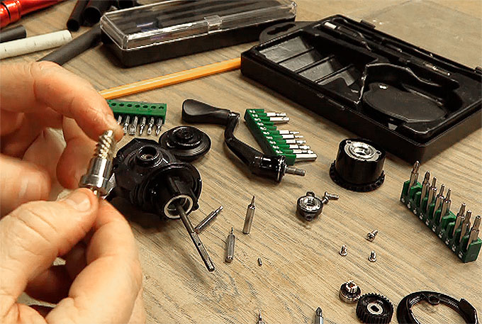 Разборка катушки Taifun Professional с комментариями. Внедряемся!!!