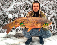 Река Дон. Январь 2019г. Джиг...Сазан..